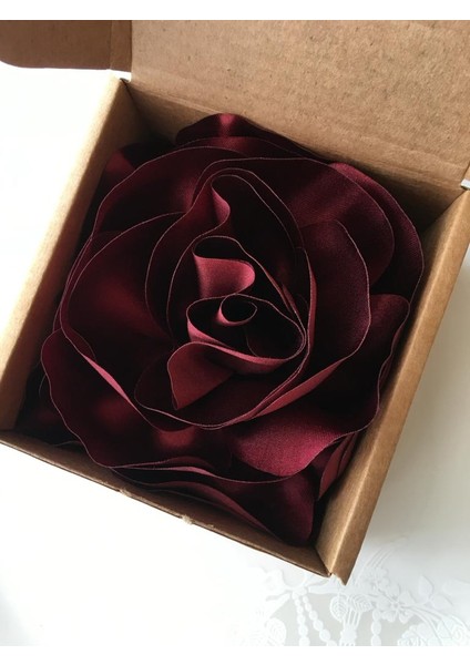 Kolye / Kumaş Büyük Gül Kolye ( 15 cm ) ( Bk5 ) fiyatları