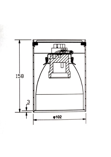 S.ü. Beyaz ve Altın Tavan Armatürü JC073BA fiyatları