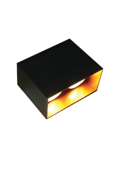 S.ü. Siyah ve Altın İkili Tavan Armatürü JC075SA fiyatları