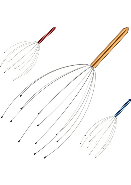 Altın-Paslanmaz Çelik Ahtapot Kafa Masajı (Yurt Dışından)