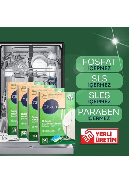 Bulaşık Makinesi Tableti 200'LÜ