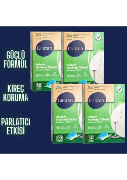 Bulaşık Makinesi Tableti 200'LÜ