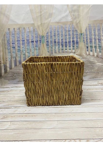 Dekoratif Dikdörtgen Sepet Düzenleyici Sele 51X43 X41 CM fiyatları