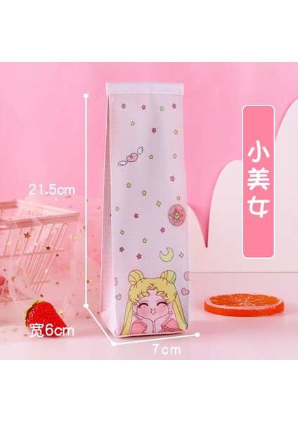 No.5 Tarzı Tulx Sevimli Kese Kalem Çantası Kawaii Kese Kalem Çantası Okula Dönüş Kalem Kutusu Kawaii Sevimli Okul Malzemeleri (Yurt Dışından)