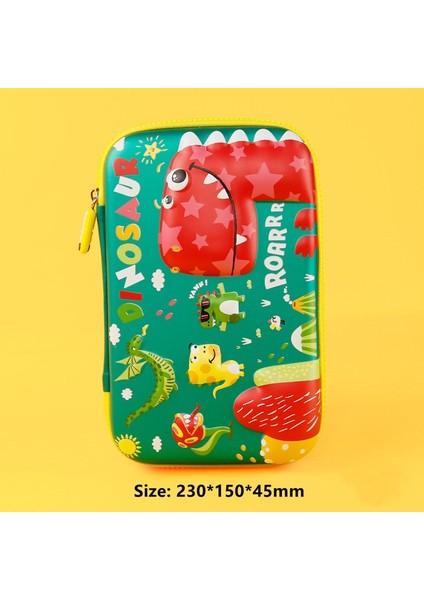 B2 Stili 3D Stereo Sevimli Kalem Kutusu Okul Kırtasiye Kutusu Eva Karikatür Kalem Kutusu Çocuklar Için Kalem Kutusu Dinozor Hayvan Kalem Çantası Büyük Kutu Hediyeler (Yurt Dışından)