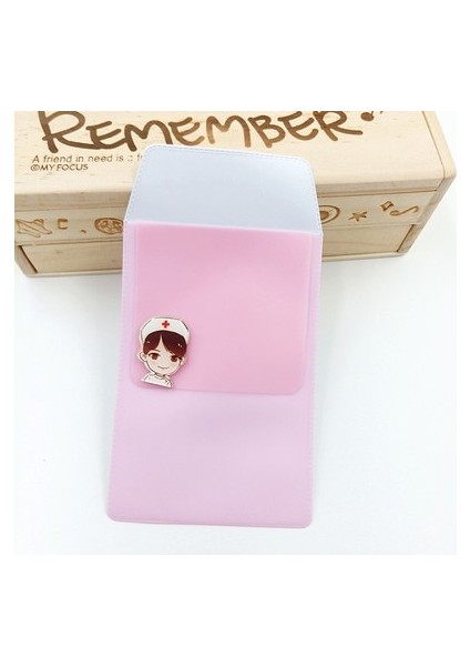 No.5 Tarzı Şeffaf Doktorlar Hemşireler Özel Kalem Çantası Pratik Kalem Takılı Sızdırmaz Pvc Hastane Malzemeleri (Yurt Dışından)