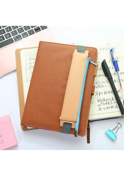 Şarap Kırmızısı Tarzı 1 Adet Pu Deri Mini Kalem Çantası Çevre Dostu Elastik Toka Kitap Kalem Kutusu Taşınabilir Dizüstü Dergisi Kalemlik Ofis Kırtasiye (Yurt Dışından) indirimleri