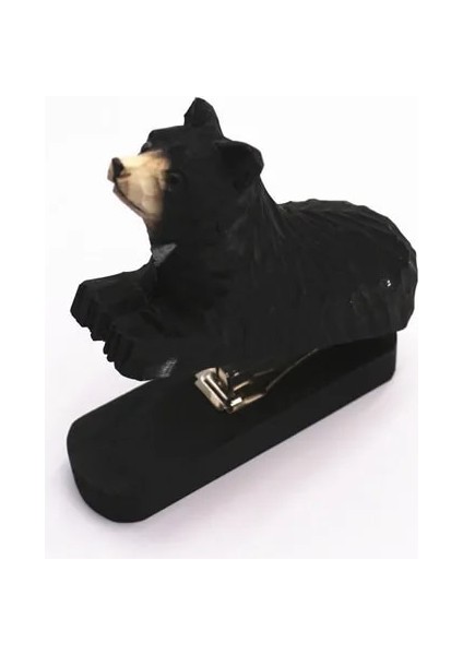 Mor Tarzı El Yapımı Hayvan Şekli Mini Zımba Ofis Yaratıcı Ahşap Kırtasiye Günlük Zımba Beyaz Kaz Balık Sincap Köpek Kedi Desen (Yurt Dışından)