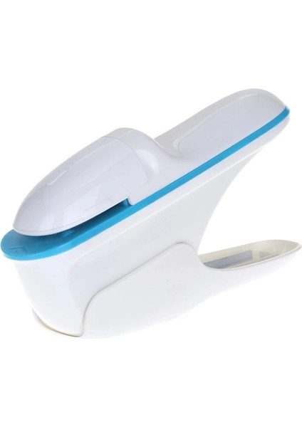 Beyaz Stil Hiçbir Zımba Çivi Ücretsiz Zımba Mini Sevimli Kağıt Kitap Ciltleme Zımbalama Makinesi Zımbasız Zımba Kırtasiye Ofis Malzemeleri (Yurt Dışından)