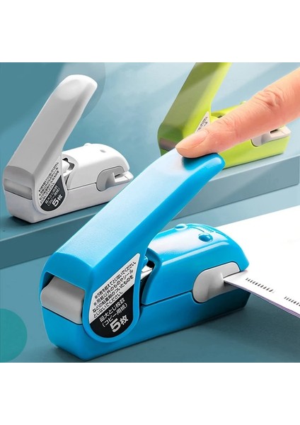 Yeşil Stil Sıcak Zımbasız Zımba Zaman Tasarruflu Zahmetsiz Iğnesiz El Tipi Zımba Mini Taşınabilir (Yurt Dışından) fırsatları