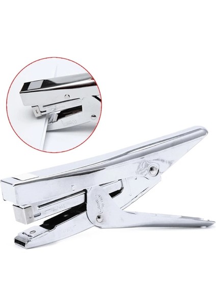 Bordo Tarzı Ağır Hizmet Zımba, Dayanıklı Metal Ağır Hizmet Kağıt Pense Zımba Masaüstü Kırtasiye Ofis Malzemeleri Kırtasiye Metal Zımba (Yurt Dışından) modelleri