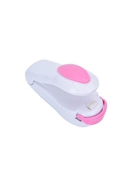 Beyaz Pembe Tarzı Taşınabilir Mini Isı Mühürleyen Ev Yapıştırma Makinesi Isı Mühürleyen Capper Gıda Tasarrufu Plastik Poşet Paketi Mini Aletler (Yurt Dışından)