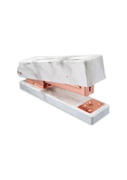 Gül Altın Tarzı Mermer Metal Zımba Kitaplar Gül Altın Kırtasiye Kılavuzu Ev Ofis Ciltleme Malzemeleri Için Normal Standart Zımba (Yurt Dışından)