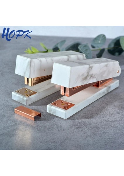 Gül Altın Tarzı Mermer Metal Zımba Kitaplar Gül Altın Kırtasiye Kılavuzu Ev Ofis Ciltleme Malzemeleri Için Normal Standart Zımba (Yurt Dışından) fiyatları