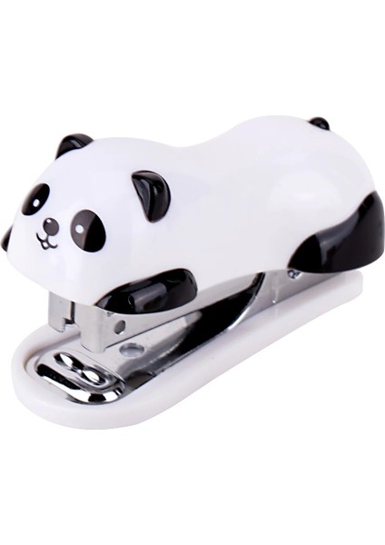 Karikatür Mini Panda Zımba Seti Okul Malzemeleri Ofis Kırtasiye Ataç Ciltleme Binder Klasör Kitaplar Küçük Hayvan Zımba (Yurt Dışından)