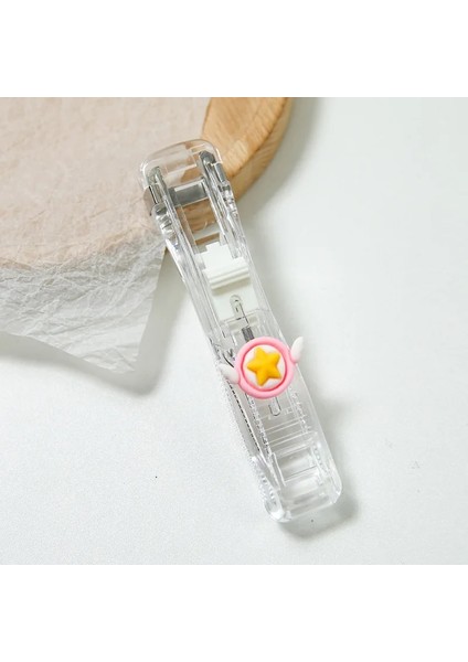 1 Adet Renk 13 Stil Ush Klip Zımba Sökücü Bağlayıcı Itme Kelepçe Bant Dağıtıcı El Kağıt Kesme Klipleri Ofis Malzemeleri Seti Masaüstü Zımba (Yurt Dışından)