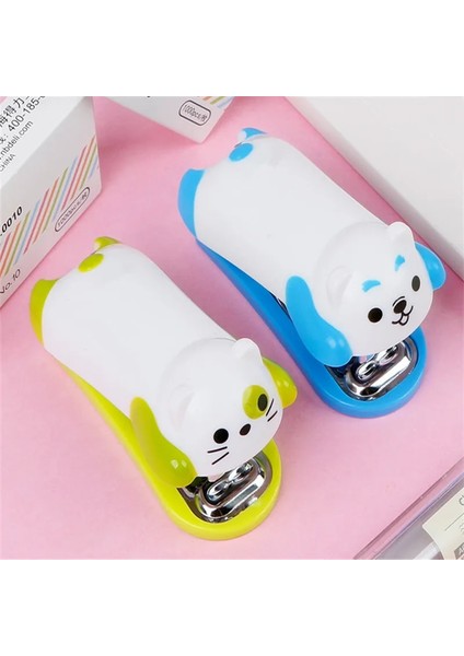 1000 Adet Zımba Stili Anda Karikatür Mini Zımba Okul Malzemeleri Ofis Kırtasiye Kağıt Klip Bağlayıcı Bağlayıcı (Yurt Dışından) modelleri