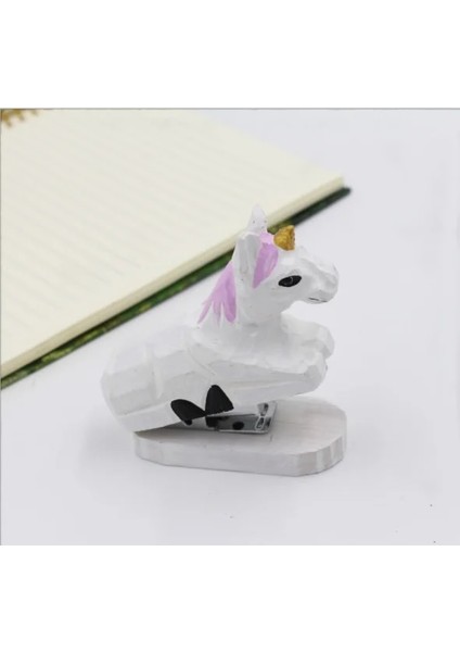 No.13 Tarzı Yaratıcı Sevimli El Yapımı Ağaç Oymacılığı 3D Hayvan Flamingo Zımba Mini Ahşap Zımba Zımba Göndermek Ofis Öğrenme Masaüstü Dekorasyon (Yurt Dışından)