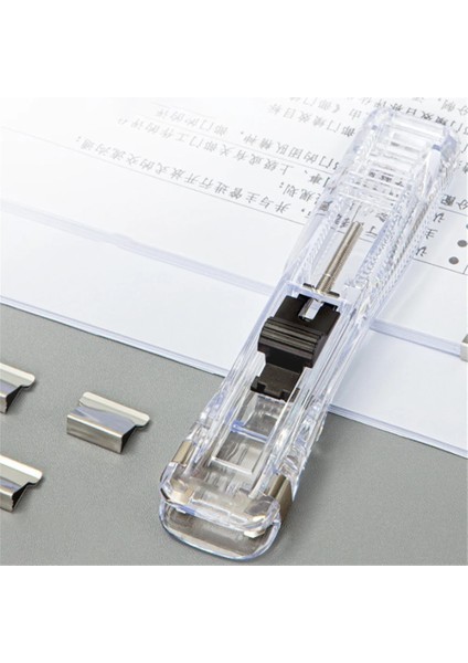 C Stili Yeniden Kullanılabilir Kelepçeler ile Zımbasız Kağıt Ciltleme Araçları Itmeli Kelepçe Aracı Belgeler Kağıtlar Organizatörler Ofis Kore Kırtasiye (Yurt Dışından) fırsatları