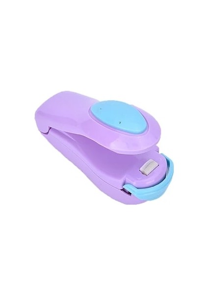 Mor Mavi Tarzı Taşınabilir Mini Isı Mühürleyen Ev Yapıştırma Makinesi Isı Mühürleyen Capper Gıda Tasarrufu Plastik Poşet Paketi Mini Aletler (Yurt Dışından)