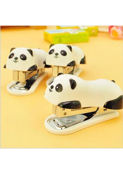 Yeni Paket 1 Adet Mini Zımba Seti Karikatür Panda Çocuk Öğrenme Kırtasiye Okul Ofis Malzemeleri Ataş Tutucu (Yurt Dışından) fırsatları