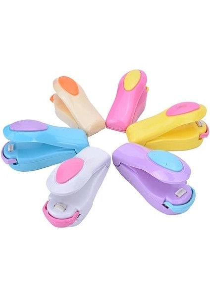 Bej Turuncu Tarzı Taşınabilir Mini Isı Mühürleyen Ev Yapıştırma Makinesi Isı Mühürleyen Capper Gıda Tasarrufu Plastik Poşet Paketi Mini Aletler (Yurt Dışından) fırsatları