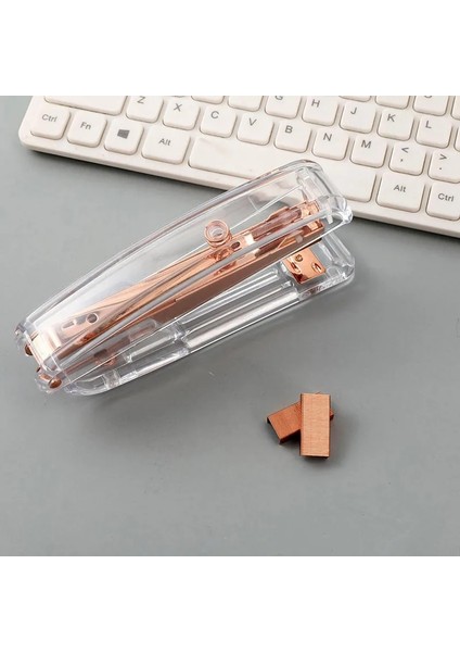 1x Zımba Gül Altın Stili Delvtch Şeffaf Zımba Metal 12 # Taples Için Fit Gül Gümüş Renk Ofis Aksesuarları Okul Kırtasiye Ciltleme Kaynağı (Yurt Dışından) indirimleri