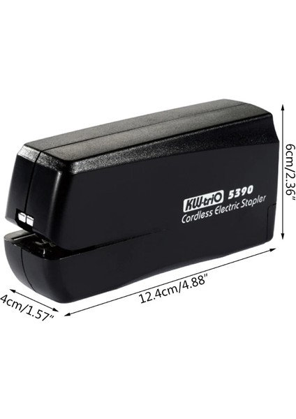 Elektrikli Zımba Masaüstü Otomatik Zımba Kağıtları Kapasiteli Masaüstü Zımba 4 x Aa Piller (Dahil Değil) Elektrikli (Yurt Dışından) modelleri