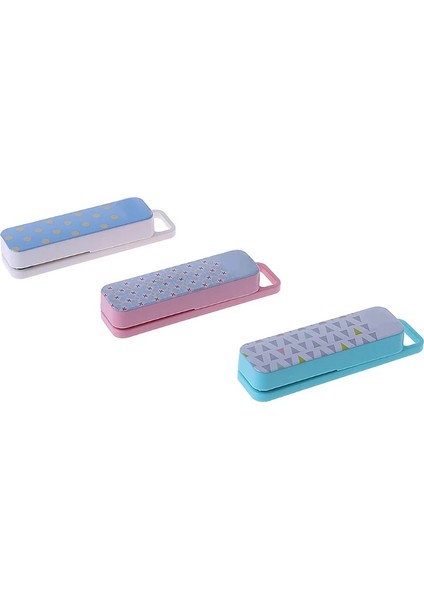 30 Rastgele Renk Stili 1 Takım Manuel Mini Zımba 3 Renkli Zımba Seti Kırtasiye Okul Ofis Malzemeleri (Yurt Dışından) modelleri