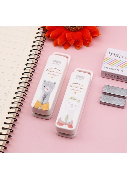 1 Numaralı Stil 1 Takım (1 Adet Zımba + Taples) Manuel Mini Zımba 2 Renk Kawaii Zımba Okul Kırtasiye Ofis Malzemeleri (Ss) (Yurt Dışından) fiyatları