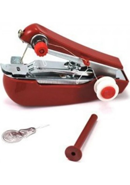 Mavi Stil Mini Dikiş Makinesi Taşınabilir Manuel Dikiş Kumaş Kullanışlı Oya Aracı Dıy Dikiş Makinesi DJA88 (Yurt Dışından) modelleri