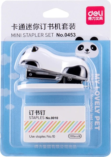 Panda Tarzı 1 Panda Zımba Zımba Seti Ofis Sevimli Plastik Zımba Ciltleme Makinesi Okul Tedarikçiler Kırtasiye Kevin&sasa Crafts (Yurt Dışından)