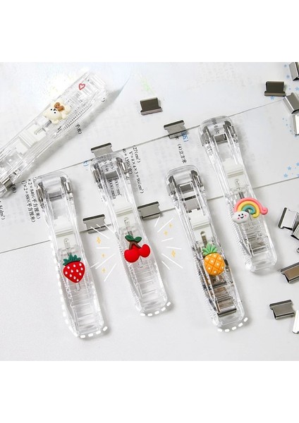 Bir Stil Itmeli Klips Zımba Zımba Çıkarıcı Bağlayıcı Itmeli Kelepçe Bant Dağıtıcı Veya Aper Klipsler Ofis Malzemeleri Masaüstü Zımbalayıcı Ofis (Yurt Dışından) fiyatları