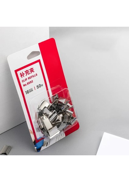50 Adet Klip Tarzı Sıcak Satış Klip Itme Zımba Sabit Klipler Zımba Bağlama Klipsi Yeniden Kullanılabilir Taşınabilir Itme Kelepçesi Belge Kağıdı Için Kağıt Zarar Vermez (Yurt Dışından)