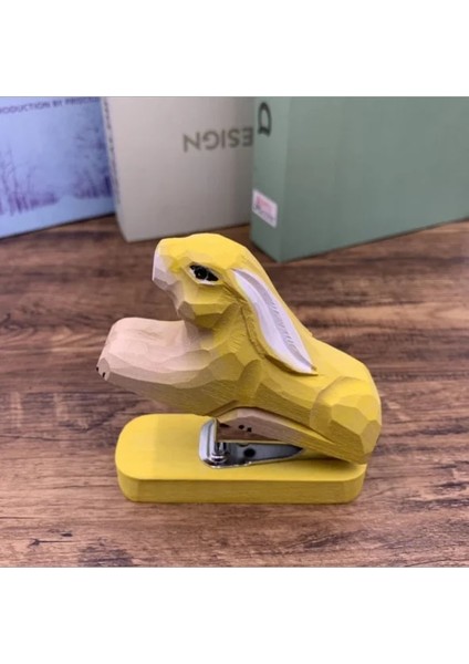 No.15 Tarzı Yaratıcı Sevimli El Yapımı Ağaç Oymacılığı 3D Hayvan Flamingo Zımba Mini Ahşap Zımba Zımba Göndermek Ofis Öğrenme Masaüstü Dekorasyon (Yurt Dışından) fiyatları