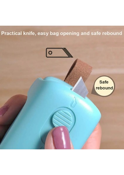 Pembe Tarzı Taşınabilir Ev Mini Isı Yapıştırma Makinesi Gıda Paketleme Mühürleyen Kesici Aracı (Yurt Dışından) modelleri