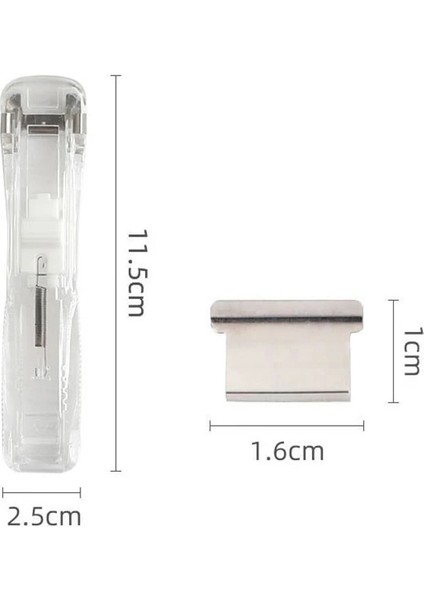 Mavi Stil Şeffaf Zımba Yeni Ofis Aksesuarları Grapadora Çıkarılabilir Metal Klip Itici Spillatrice Okul Malzemeleri Itme Klipsi Zımba (Yurt Dışından) fırsatları
