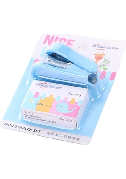 Yeşil Stil Mini Taşınabilir Zımba Kiti, Zımba Sökücü ile Ofis Masaüstü Zımbasını Kullanır Yaprak Kapasitesi (Yurt Dışından) fırsatları