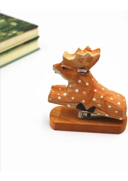 No.10 Tarzı Yaratıcı Sevimli El Yapımı Ağaç Oymacılığı 3D Hayvan Flamingo Zımba Mini Ahşap Zımba Zımba Göndermek Ofis Öğrenme Masaüstü Dekorasyon (Yurt Dışından)