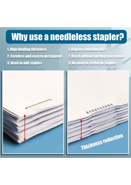 Yeşil Stil Zımbasız Zımba Zaman Tasarruflu Zahmetsiz Iğnesiz Elde Kullanılan Zımba Mini Taşınabilir Öğrenci Ofisi Kırtasiye Grapadora (Yurt Dışından) fırsatları