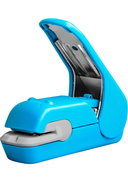 Mavi Stil Zımbasız Zımba Zaman Tasarruflu Zahmetsiz Iğnesiz Elde Kullanılan Zımba Mini Taşınabilir DEC889 (Yurt Dışından)