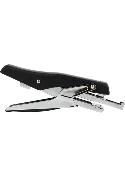 Siyah Stil 12# Zımba Için Yeni El Tipi Açılır Zımba Manuel Metal El Standart Mini Kağıt Ciltleme Zımbaları (Yurt Dışından)