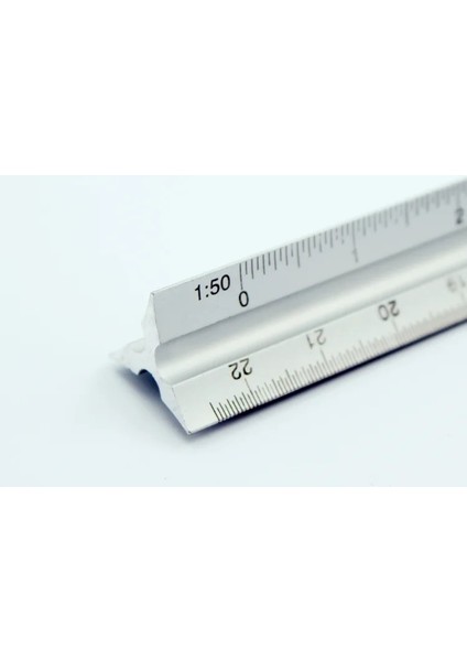 Alüminyum Cetvel Stili Yüksek Li 30CM Alüminyum Metal Üçgen Ölçekli Mimar Mühendis Teknik Cetvel 12 "üçgen Ölçekli Cetvel (Yurt Dışından) fiyatları