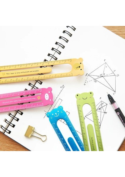 Turuncu Tarzı Fromthenon Sevimli Hayvan Cetvel 13 cm Kore Metal Imi Ataşlar Defter ve Dergiler Aksesuarları Ofis ve Okul Malzemeleri (Yurt Dışından) indirimleri