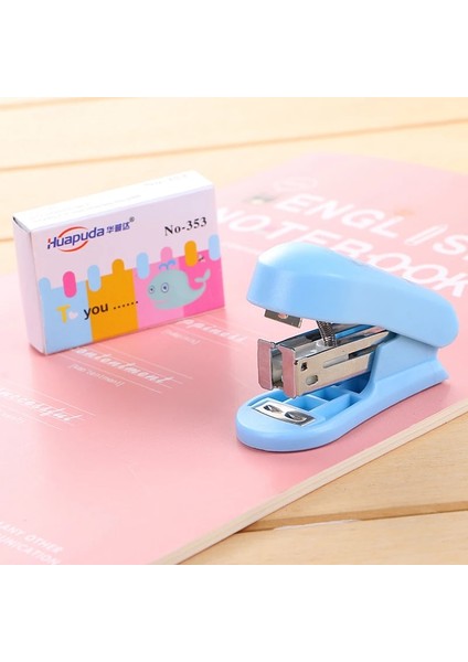 Mavi Stil Yatniee 1 Takım Mini Zımba Zımba Seti Öğrenci Okul Kırtasiye Ofis Malzemeleri Bağlama Araçları (Yurt Dışından)