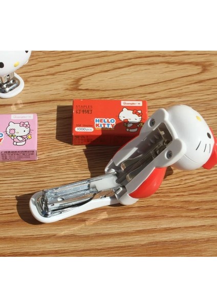 Pembe Tarzı Mıruı Yaratıcı Sevimli Güzel Kedi Mini Zımba Ciltleme Kitap Kağıdı Taşınabilir Zımba Seti Öğrenci Kırtasiye Okul Ofis Malzemeleri (Yurt Dışından) fırsatları