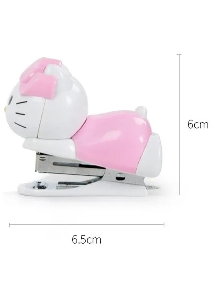 Pembe Tarzı Mıruı Yaratıcı Sevimli Güzel Kedi Mini Zımba Ciltleme Kitap Kağıdı Taşınabilir Zımba Seti Öğrenci Kırtasiye Okul Ofis Malzemeleri (Yurt Dışından) indirimleri