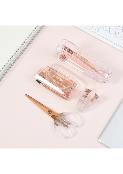 Gümüş Zımba Stili Şeffaf Gül Altın Zımba Zımba Tırnak Kaldırıcı Buzlu Renkli Veya Ofis Malzemeleri (Yurt Dışından) modelleri