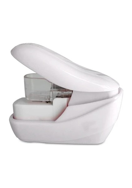 Beyaz Stil Yaratıcı Zımbasız Zımba Şeker Renkli Ofis Okul Öğrenci Kırtasiye Kağıt Dosya Ciltleme Makinesi Zımbalama Araçları Malzemeleri (Yurt Dışından)