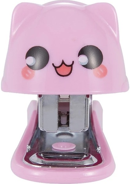 Pembe Tarzı Mini Köpek Zımba Köpek Karikatür No. Lver Zımba Seti Mini Grapadora Papelaria Kırtasiye Ofis Aksesuarları Okul Malzemeleri (Yurt Dışından) fırsatları